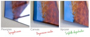 Strak aan de muur zonder spiegeling en randen!